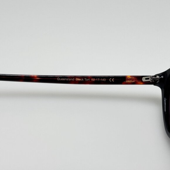 Main + Central Sunglasses Queensland Black Tort 52-17-140
